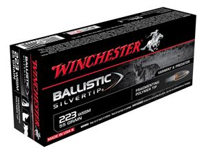 Picture of WINCHESTER SUPREME 223 WSSM 55GR BALLISTIC SILVERTIP