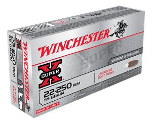 Picture of WINCHESTER VARMINT X 22-250 REMINGTON 55GR PT