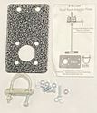 Picture of ROOF RACK ADAPTOR PLATE (BRACKET ONLY) FOR SPOTLIGHT HANDLE. DAPPLED